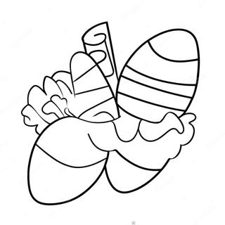 Candy Corn Coloring Pages