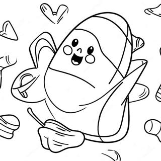 Candy Corn Coloring Page 15179-12551