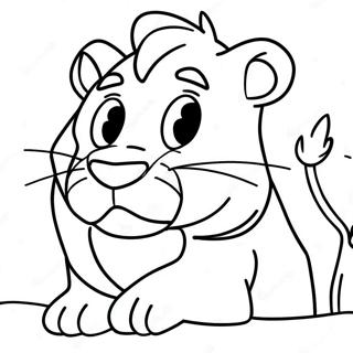 Lion King Coloring Page 151-122