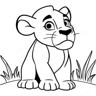 Lion King Coloring Page 151-124