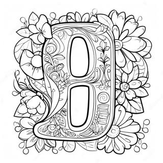 Letter Coloring Page 15219-12750