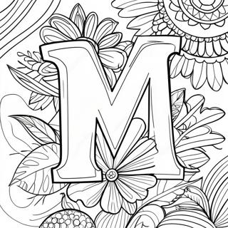 Letter Coloring Page 15219-12751