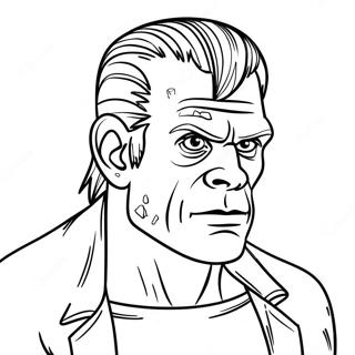 Frankenstein Coloring Pages