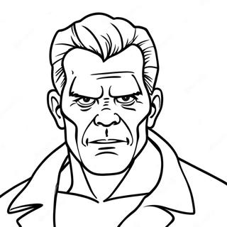 Frankenstein Monster Coloring Page 1521-1214