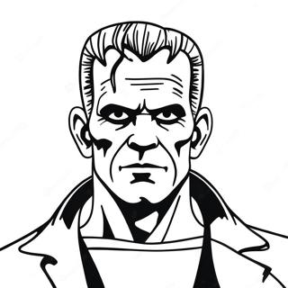 Frankenstein Monster Coloring Page 1521-1216