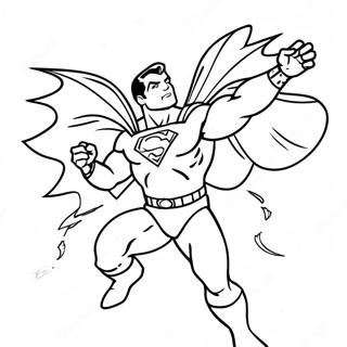 Shazam In Action Coloring Page 15230-12593