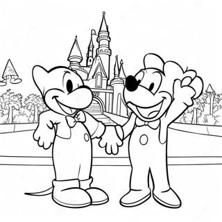 Disneyland Coloring Page 15239-12598