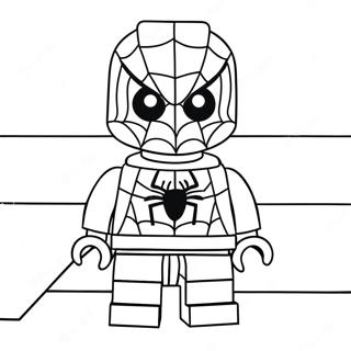 Spiderman Lego Coloring Page 15259-12616