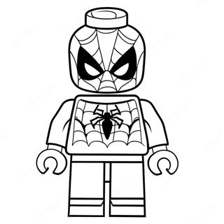 Spiderman Lego Coloring Page 15259-12782