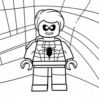 Spiderman Lego Coloring Page 15259-12783