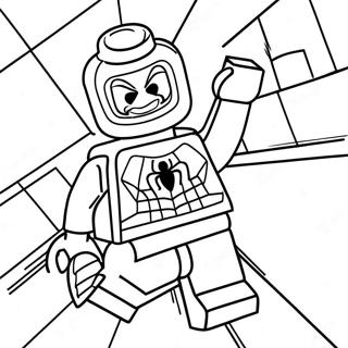 Spiderman Lego Coloring Page 15259-12784