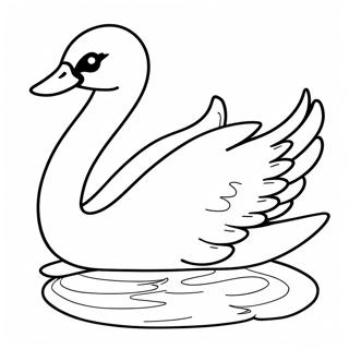 Swan Coloring Page 15279-12632