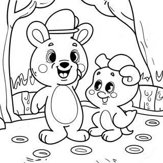 Willy S Wonderland Characters Coloring Page 15290-12811