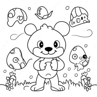 Willy S Wonderland Characters Coloring Page 15290-12812