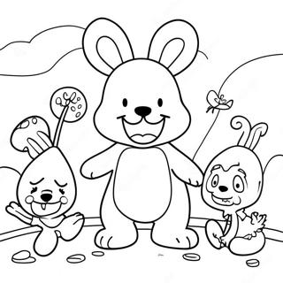 Willy S Wonderland Characters Coloring Page 15290-12953