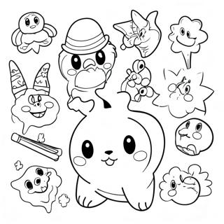 Willy S Wonderland Characters Coloring Page 15290-12954