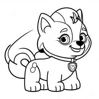 Everest Paw Patrol Coloring Page 15309-12824