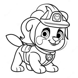 Everest Paw Patrol Coloring Page 15309-12965