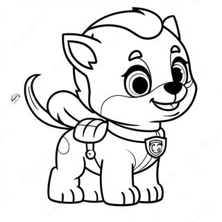 Everest Paw Patrol Coloring Page 15309-12967