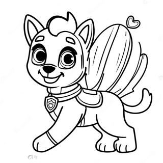 Everest Paw Patrol Coloring Page 15309-12968