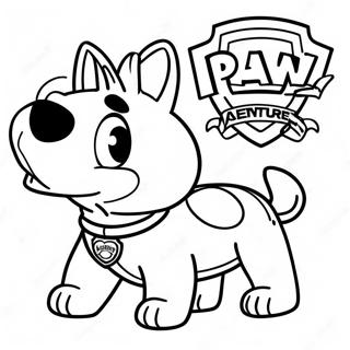 Everest Paw Patrol Adventure Coloring Page 15310-12826