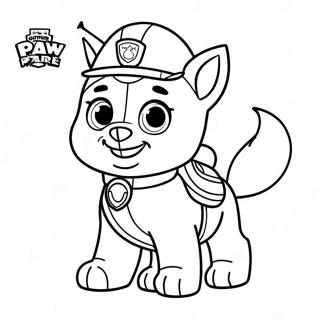 Everest Paw Patrol Adventure Coloring Page 15310-12970