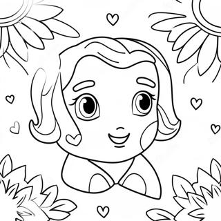 Colorful We Missed You Greeting Coloring Page 15320-12836