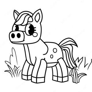 Minecraft Animal Coloring Page 15359-13007