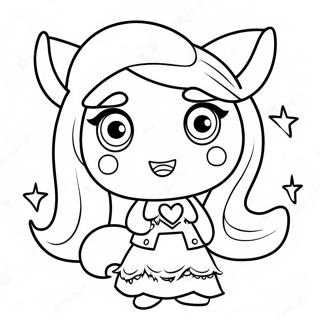 Star Vs The Forces Of Evil Coloring Page 15369-12872