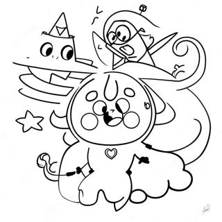 Star Vs The Forces Of Evil Coloring Page 15369-13013