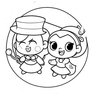 Eclipsa And Star Adventure Coloring Page 15370-12874