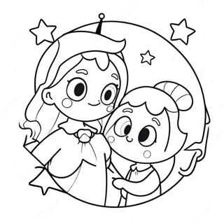 Eclipsa And Star Adventure Coloring Page 15370-13019