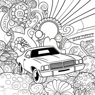 70 S Groovy Coloring Page 15379-12878