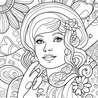 70 S Groovy Coloring Page 15379-12880