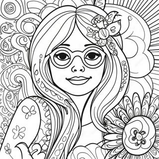 70 S Groovy Coloring Page 15379-13021