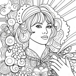 70 S Groovy Coloring Page 15379-13024