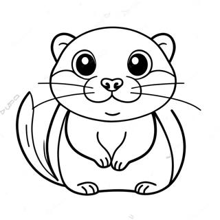 Ferret Coloring Page 15389-12886