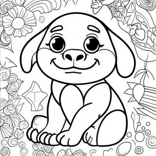 Zuma With Colorful Puzzles Coloring Page 15400-12899