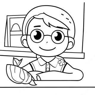 Third Grade Coloring Page 15439-13078