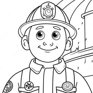 Fireman Sam Coloring Page 15449-13087