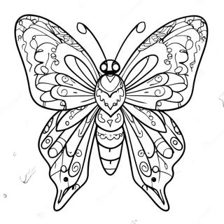 Moth Coloring Page 15479-13110