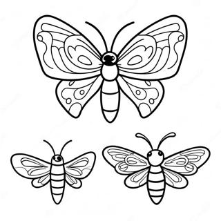 Moth Coloring Page 15479-13112