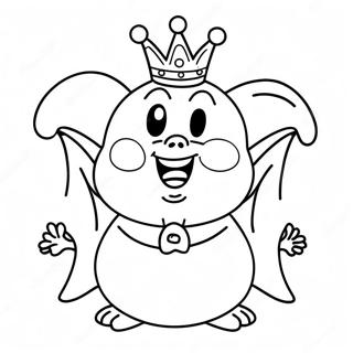 King Boo Coloring Pages