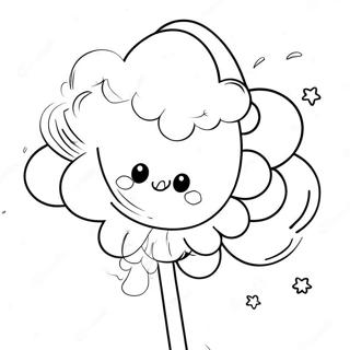 Cotton Candy Coloring Page 15509-13134