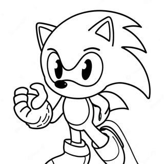 Sonic X Coloring Pages