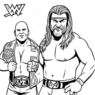 Wwe Coloring Page 15529-13152