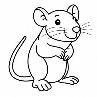 Rat Coloring Page 15570-13174