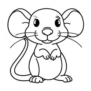 Rat Coloring Page 15570-13175