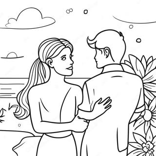 Summer Romance Coloring Page 15581-13188