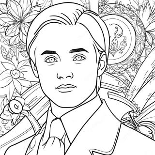 Draco Malfoy Coloring Page 15610-13206